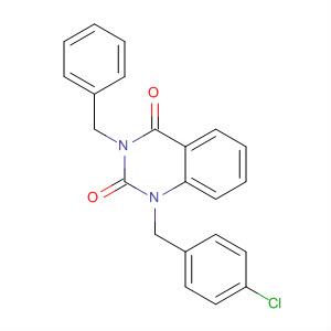 666825-63-4  2,4(1H,3H)-Quinazolinedione,1-[(4-chlorophenyl)methyl]-3-(phenylmethyl)-