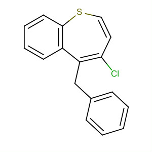 66769-02-6  1-Benzothiepin, 4-chloro-5-(phenylmethyl)-