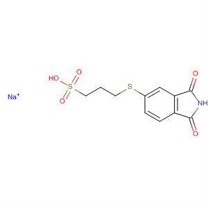 667889-08-9  1-Propanesulfonic acid,3-[(2,3-dihydro-1,3-dioxo-1H-isoindol-5-yl)thio]-, monosodium salt
