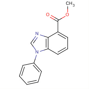 667919-16-6  1H-Benzimidazole-4-carboxylic acid, 1-phenyl-, methyl ester 667919-16-6  1H-Benzimidazole-4-carboxylic acid, 1-phenyl-, methyl ester