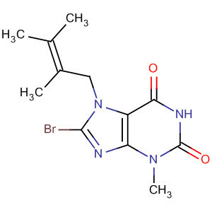668271-96-3  1H-Purine-2,6-dione,8-bromo-7-(2,3-dimethyl-2-butenyl)-3,7-dihydro-3-methyl-