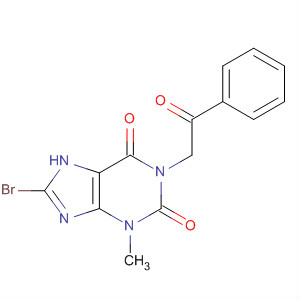 668274-92-8  1H-Purine-2,6-dione,8-bromo-3,7-dihydro-3-methyl-1-(2-oxo-2-phenylethyl)-