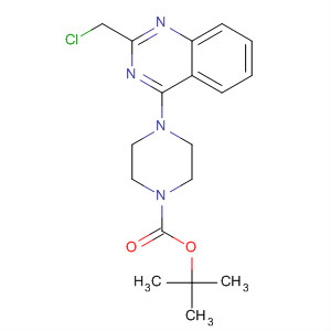 668276-08-2  1-Piperazinecarboxylic acid, 4-[2-(chloromethyl)-4-quinazolinyl]-,1,1-dimethylethyl ester