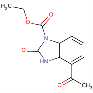 668276-16-2  1H-Benzimidazole-1-carboxylic acid, 4-acetyl-2,3-dihydro-2-oxo-, ethylester 668276-16-2  1H-Benzimidazole-1-carboxylic acid, 4-acetyl-2,3-dihydro-2-oxo-, ethylester
