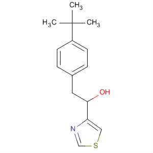 668477-76-7  4-Thiazoleethanol, 2-[4-(1,1-dimethylethyl)phenyl]-