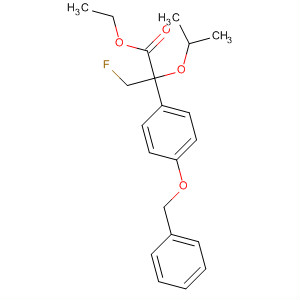 668478-41-9  Benzenepropanoic acid,3-fluoro-a-(1-methylethoxy)-4-(phenylmethoxy)-, ethyl ester