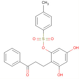 668481-51-4  1-Propanone,3-[2,4-dihydroxy-6-[[(4-methylphenyl)sulfonyl]oxy]phenyl]-1-phenyl-