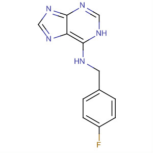 67023-52-3  1H-Purin-6-amine, N-[(4-fluorophenyl)methyl]-