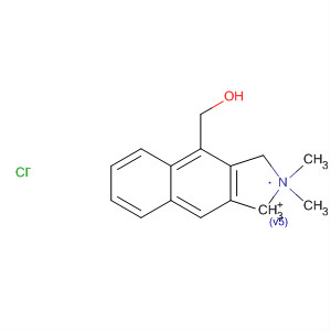 671223-33-9  1H-Benz[f]isoindolium, 2,3-dihydro-4-(hydroxymethyl)-2,2-dimethyl-,chloride
