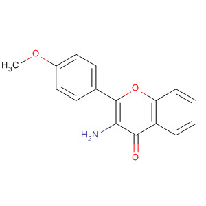 4H-1-Benzopyran-4-one, 3-amino-2-(4-methoxyphenyl)-