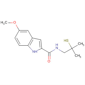 671783-60-1  1H-Indole-2-carboxamide, N-(2-mercapto-2-methylpropyl)-5-methoxy-