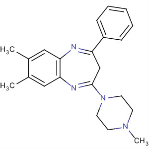 67259-22-7  3H-1,5-Benzodiazepine,7,8-dimethyl-2-(4-methyl-1-piperazinyl)-4-phenyl-