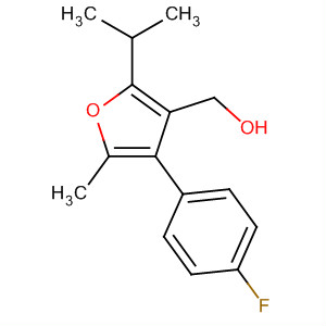 672930-58-4  3-Furanmethanol, 4-(4-fluorophenyl)-5-methyl-2-(1-methylethyl)-