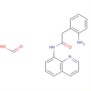 672962-92-4  Formic acid, compd. with a-amino-N-8-quinolinylbenzeneacetamide(1:1)