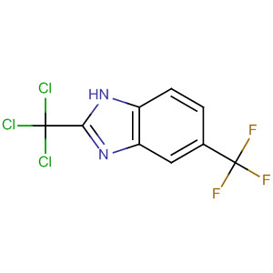 673487-33-7  1H-Benzimidazole, 2-(trichloromethyl)-5-(trifluoromethyl)- 673487-33-7  1H-Benzimidazole, 2-(trichloromethyl)-5-(trifluoromethyl)-