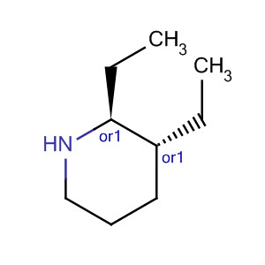 67405-13-4  Piperidine, 2,3-diethyl-, trans-