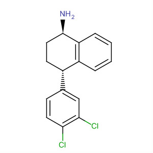 675126-05-3  1-Naphthalenamine, 4-(3,4-dichlorophenyl)-1,2,3,4-tetrahydro-,(1R,4S)-