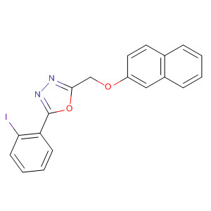 675131-66-5  1,3,4-Oxadiazole, 2-(2-iodophenyl)-5-[(2-naphthalenyloxy)methyl]-