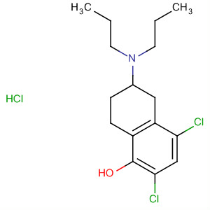 67544-64-3  1-Naphthalenol, 2,4-dichloro-6-(dipropylamino)-5,6,7,8-tetrahydro-,hydrochloride