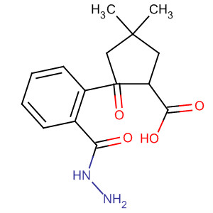 67566-20-5  Cyclopentanecarboxylic acid, 4,4-dimethyl-2-oxo-, 2-phenylhydrazide