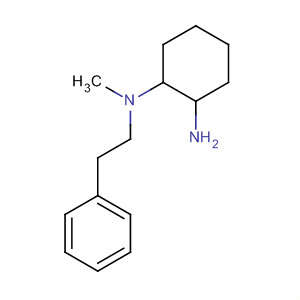 67579-96-8  1,2-Cyclohexanediamine, N-methyl-N-(2-phenylethyl)-, trans-