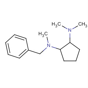 67580-05-6  1,2-Cyclopentanediamine, N,N,N'-trimethyl-N'-(phenylmethyl)-, trans-