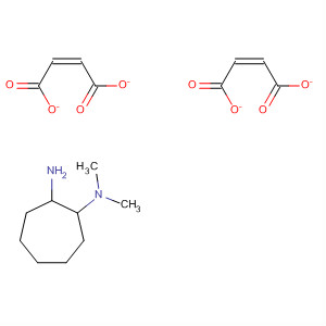 67580-13-6  1,2-Cycloheptanediamine, N,N-dimethyl-, trans-, (2Z)-2-butenedioate(1:2)