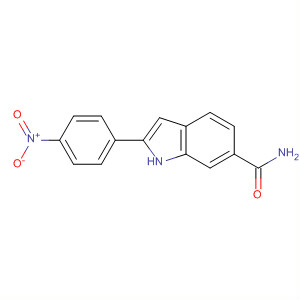 675821-01-9  1H-Indole-6-carboxamide, 2-(4-nitrophenyl)-