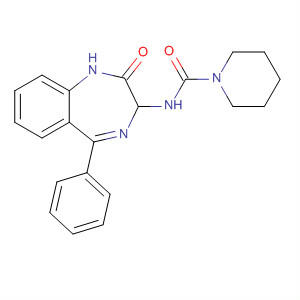 676128-06-6  1-Piperidinecarboxamide,N-(2,3-dihydro-2-oxo-5-phenyl-1H-1,4-benzodiazepin-3-yl)-
