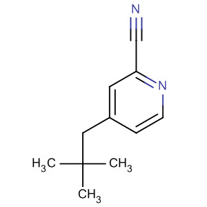 676136-16-6  2-Pyridinecarbonitrile, 4-(2,2-dimethylpropyl)-