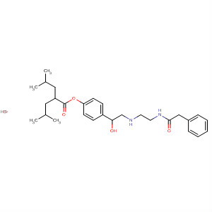67631-32-7  Pentanoic acid, 4-methyl-2-(2-methylpropyl)-,4-[1-hydroxy-2-[[2-[(phenylacetyl)amino]ethyl]amino]ethyl]-1,2-phenyleneester, monohydrobromide
