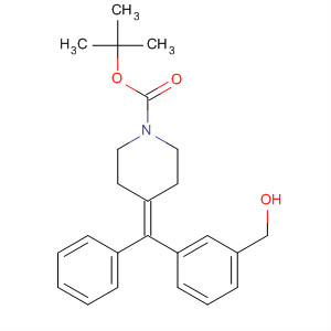 676491-22-8  1-Piperidinecarboxylic acid,4-[[3-(hydroxymethyl)phenyl]phenylmethylene]-, 1,1-dimethylethyl ester