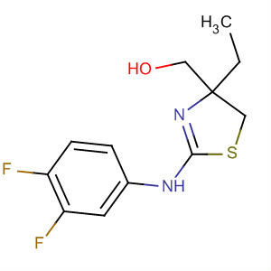 676553-54-1  4-Thiazolemethanol, 2-[(3,4-difluorophenyl)amino]-4-ethyl-4,5-dihydro-