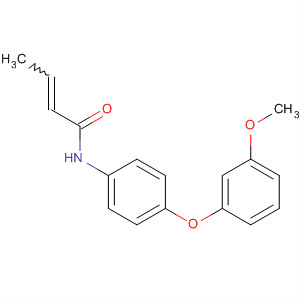 676656-39-6  2-Butenamide, N-[4-(3-methoxyphenoxy)phenyl]-