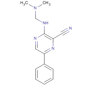 677297-34-6  Pyrazinecarbonitrile, 3-[[(dimethylamino)methyl]amino]-6-phenyl-