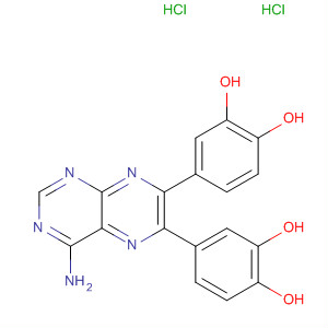 677297-64-2  1,2-Benzenediol, 4,4'-(4-amino-6,7-pteridinediyl)bis-, hydrochloride