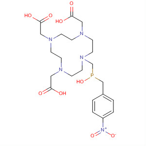 677335-21-6  1,4,7,10-Tetraazacyclododecane-1,4,7-triacetic acid,10-[[hydroxy[(4-nitrophenyl)methyl]phosphinyl]methyl]-