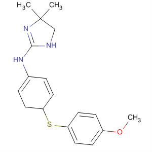 677343-10-1  1H-Imidazol-2-amine,4,5-dihydro-N-[4-[(4-methoxyphenyl)thio]phenyl]-4,4-dimethyl-