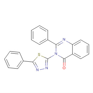 678159-73-4  4(3H)-Quinazolinone, 2-phenyl-3-(5-phenyl-1,3,4-thiadiazol-2-yl)-