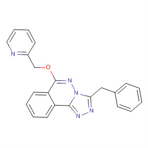 678193-33-4  1,2,4-Triazolo[3,4-a]phthalazine,3-(phenylmethyl)-6-(2-pyridinylmethoxy)-