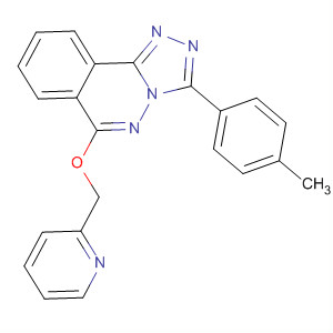 678193-39-0  1,2,4-Triazolo[3,4-a]phthalazine,3-(4-methylphenyl)-6-(2-pyridinylmethoxy)-