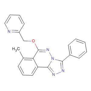 678193-43-6  1,2,4-Triazolo[3,4-a]phthalazine,7-methyl-3-phenyl-6-(2-pyridinylmethoxy)-