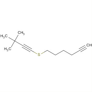 660417-99-2  1-Hexyne, 6-[(3,3-dimethyl-1-butynyl)thio]-