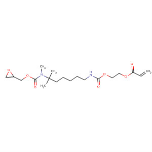 660427-55-4  11,14-Dioxa-2,9-diazaheptadec-16-enoic acid, trimethyl-10,15-dioxo-,oxiranylmethyl ester 660427-55-4  11,14-Dioxa-2,9-diazaheptadec-16-enoic acid, trimethyl-10,15-dioxo-,oxiranylmethyl ester