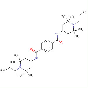 660429-25-4  1,4-Benzenedicarboxamide,N,N'-bis(2,2,6,6-tetramethyl-1-propyl-4-piperidinyl)- 660429-25-4  1,4-Benzenedicarboxamide,N,N'-bis(2,2,6,6-tetramethyl-1-propyl-4-piperidinyl)-