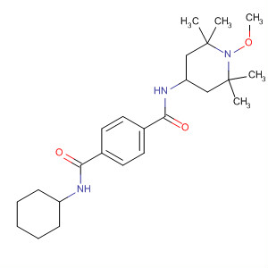 660429-39-0  1,4-Benzenedicarboxamide,N-cyclohexyl-N'-(1-methoxy-2,2,6,6-tetramethyl-4-piperidinyl)- 660429-39-0  1,4-Benzenedicarboxamide,N-cyclohexyl-N'-(1-methoxy-2,2,6,6-tetramethyl-4-piperidinyl)-