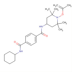 660429-41-4  1,4-Benzenedicarboxamide,N-cyclohexyl-N'-[2,2,6,6-tetramethyl-1-(2-propenyloxy)-4-piperidinyl]-
