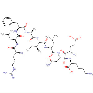 660446-33-3  L-Lysine,L-arginyl-L-leucyl-L-phenylalanyl-L-alanyl-L-isoleucyl-L-leucyl-L-a-glutamyl-L-asparaginyl-