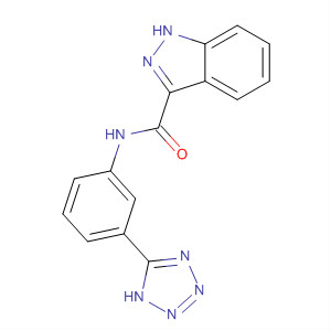 660822-41-3  1H-Indazole-3-carboxamide, N-[3-(1H-tetrazol-5-yl)phenyl]-