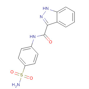 660822-60-6  1H-Indazole-3-carboxamide, N-[4-(aminosulfonyl)phenyl]-
